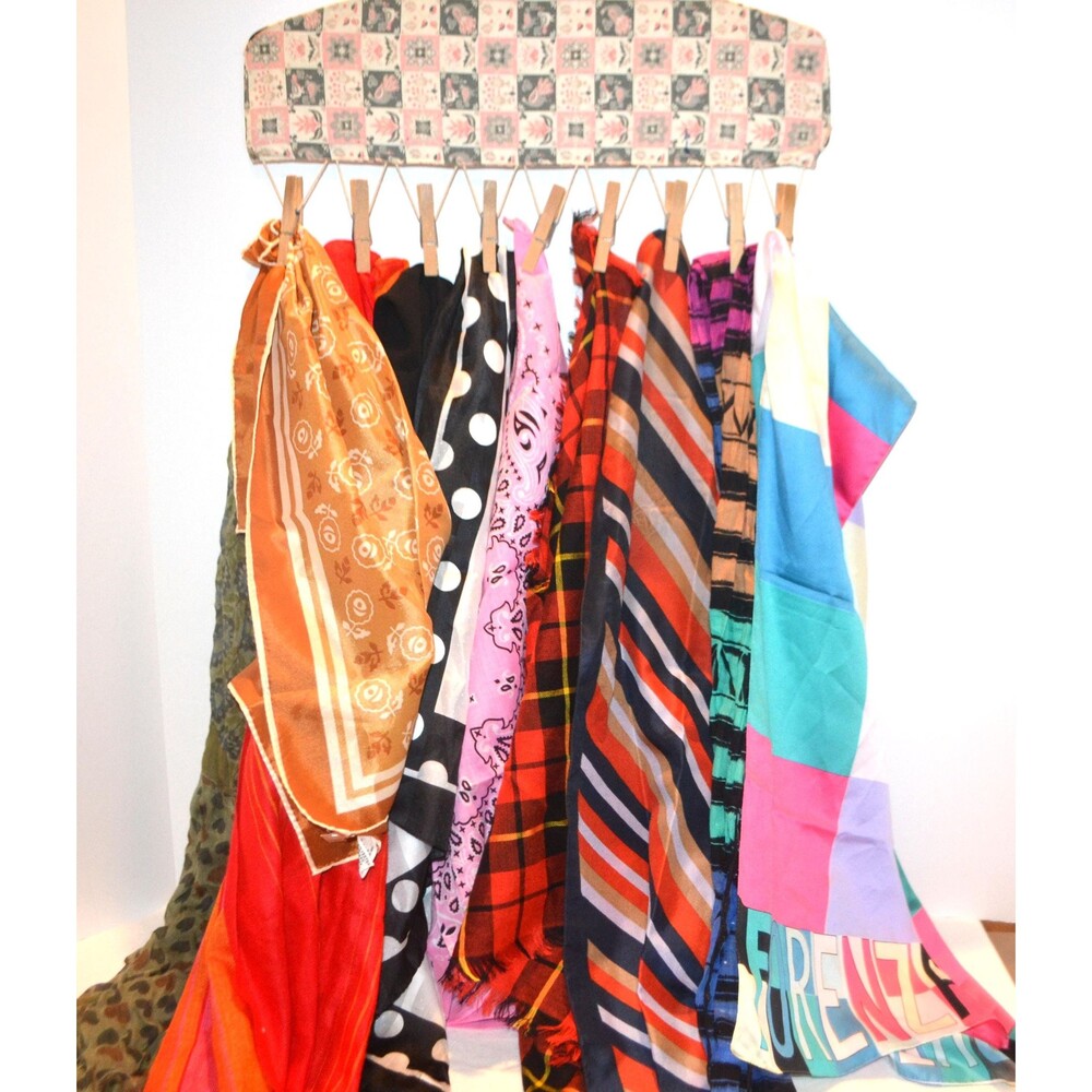 Scarf Beauties for Traditional to Pop Art Ten Scarves
